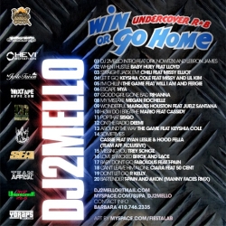 DJ 2Mello Undercover RnB 'Win Or Go Home' Back Cover