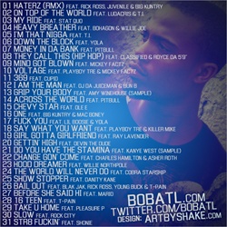 B.o.B. The Features Back Cover