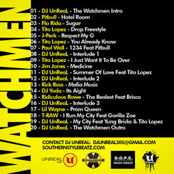 DJ UnReal Watchmen Back Cover
