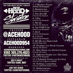 Ace Hood Starvation Back Cover