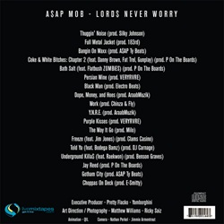 A$AP Mob Lord$ Never Worry Back Cover