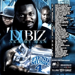 DJ Biz Fiend Music 4 Front Cover