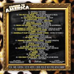 RapHead.com & DJ Blazita Coming To America Back Cover