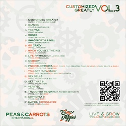 Casey Veggies Customized Greatly Vol. 3 Back Cover