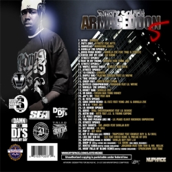 Jay Classik & Hustle Squad DJs Dirty South Armageddon Vol. 5 Back Cover