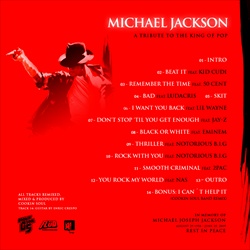 Cookin Soul Tribute To The King Of Pop Back Cover