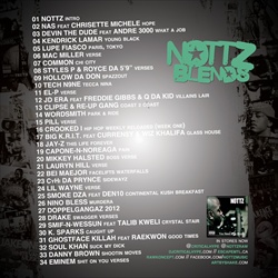 DJ Critical Hype Nottz Blends Back Cover