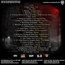 DJ Cutt Nice Focused From Coast 2 Coast Vol. 5 Back Cover