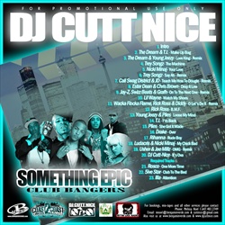 DJ Cutt Nice Something Epic Club Bangers Back Cover