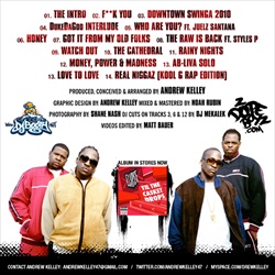 Andrew Kelley Presents Re-Up Gang Cracksploitation Vol. 2 Back Cover