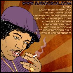 DJ Doc Rok The Biggie Hendrix Experience Back Cover