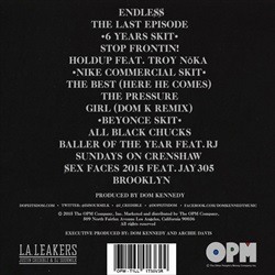 Dom Kennedy Best After Bobby Two Back Cover