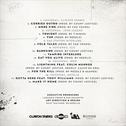 Clinton Sparks, DJ Ill Will, Rockstar & Donnis Fashionably Late Back Cover