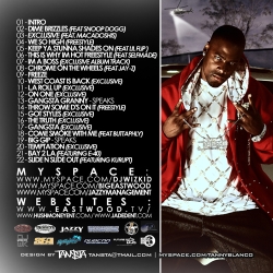 Wizkid Eastwood 'Loyalty or Nuthin' Back Cover