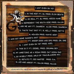 DJ Geno & GLC I Ain't Even On Yet Back Cover