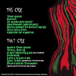 Gummy Soul, A Tribe Called Quest & The Pharcyde A Quest To The Pharcyde Back Cover