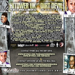 Hitower UK & Dirt Devil After Hovember Back Cover