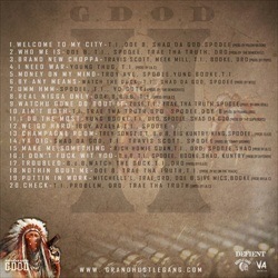 Hustle Gang G.D.O.D. (Get Dough Or Die) 2 Back Cover