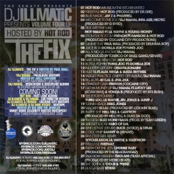 DJ Illmatic The Fix 4 Back Cover