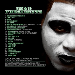 DJ Whoo Kid, DJ Scream & Jae Millz Dead Presidents Back Cover