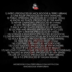 Mick Boogie and Terry Urban Viva La Hova (Remastered & Expanded) Back Cover