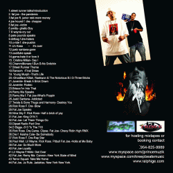 DJ Prince Cool & Dre Streetrunner 'Terror Squad Edition' Back Cover