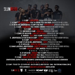 K Camp SlumLords Back Cover