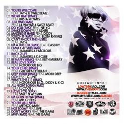 DJ L-Gee America's Favorite Singer Part 1 Back Cover