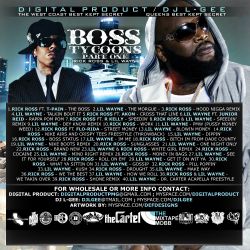 DJ L-Gee Boss Tycoons Part 1 Back Cover