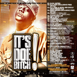 DJ L-Gee & D.O.E It's D.O.E. B*tch Front Cover