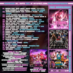 DJ L-Gee Lucky Nights Vol. 4 Back Cover