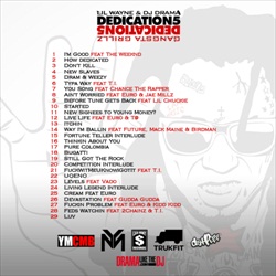 Lil Wayne Dedication 5 Back Cover