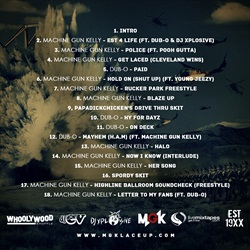 Machine Gun Kelly EST 4 Life Back Cover