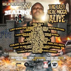 Maino Last Real Nigga  Alive Back Cover