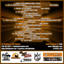 DJ Mr. King & Hustle Squad DJs Southern Smothered & Covered Pt. 5 Back Cover
