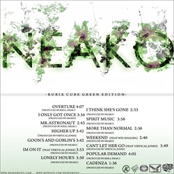 Neako The Rubix Cube: Green Edition Back Cover