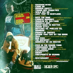 Raekwon & Scram Jones The Chef Vs The Beast Back Cover