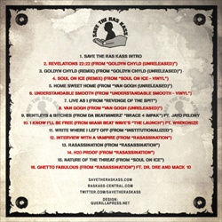 Ras Kass The Endangered Lyricist Back Cover