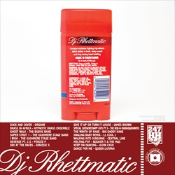 DJ Rhettmatic Pure Funk Mode Back Cover