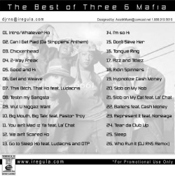 DJ RNS The Best of Three 6 Mafia Chapter 1 Back Cover