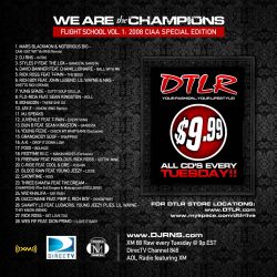 DJ RNS We Are The Champions Back Cover