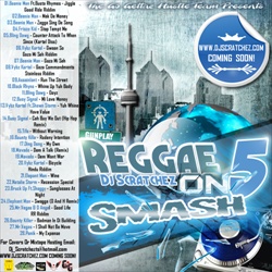 DJ Scratchez Reggae On Smash 5 Back Cover