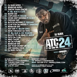 DJ Slikk At The Crib Vol. 24 Back Cover