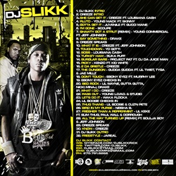 DJ Slikk At The Crib Vol. 28 Back Cover