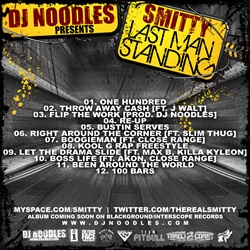 DJ Noodles & Smitty Last Man Standing Back Cover