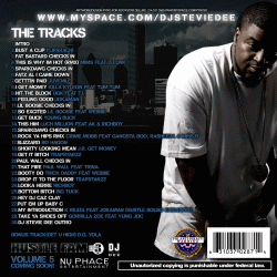 DJ Stevie Dee Dirty South Armageddon Vol. 4 Back Cover