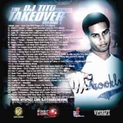 DJ Tito The TakeOver Vol. 1 Back Cover