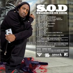 Tony Yayo & DJ Whoo Kid S.O.D. Back Cover