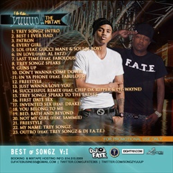 Trey Songz & DJ F.A.T.E. I Be Like Yuuup! Back Cover