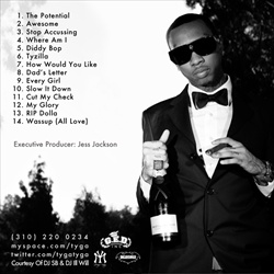 Tyga The Potential Back Cover